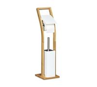 Relaxdays Ensemble Porte brosse WC papier toilette