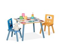 Relaxdays Ensemble table et 2 chaises