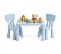 Relaxdays Ensemble table et chaises – 3 pièces