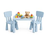 Relaxdays Ensemble table et chaises, 3 pièces