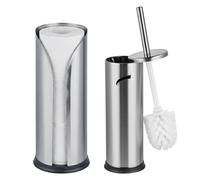 Relaxdays Ensemble WC: porte-rouleau et brosse