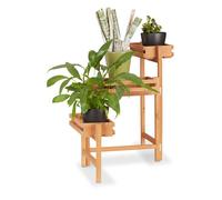 Relaxdays Escalier pour fleurs en bois