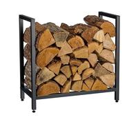 Relaxdays Rack à bois au design moderne