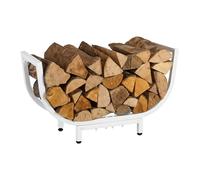 Relaxdays Rack à bois au design élégant