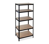 Relaxdays Étagère solide 1325 kg noire