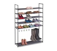 Relaxdays Étagère à chaussures compartiment bottes