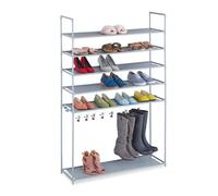Relaxdays Étagère à chaussures compartiment bottes