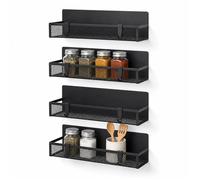 Relaxdays Lot 4 étagères magnétiques