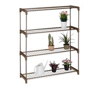 Relaxdays Étagère à plantes avec 4 niveaux