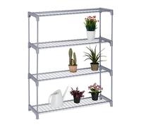 Relaxdays Étagère à plantes avec 4 niveaux