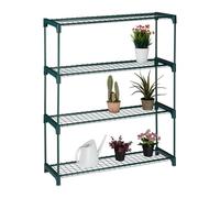 Relaxdays Étagère à plantes avec 4 niveaux