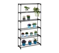 Relaxdays Étagère à plantes avec 6 niveaux
