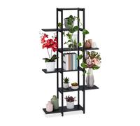 Relaxdays Étagère à plantes avec 6 niveaux