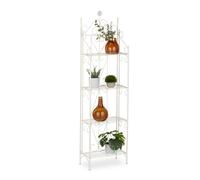 Relaxdays Étagère à plantes dotée de 4 niveaux