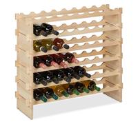 Relaxdays Casier à vin pour 48 bouteilles