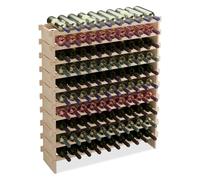 Relaxdays Casier à vin modulable pour bouteilles