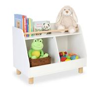 Relaxdays Étagère basse pour jouets enfant