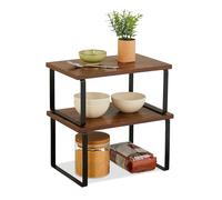 Relaxdays Étagère de cuisine lot de 2