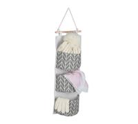 Relaxdays Étagère de rangement murale en coton