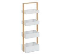 Relaxdays Etagère de salle de bain 4 supports