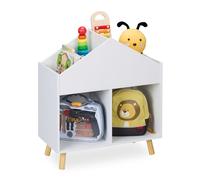 Relaxdays Étagère enfants en forme de maison