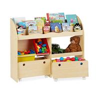 Relaxdays Etagère enfants pour jouets