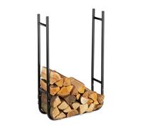 Relaxdays Etagère étroite pour bois de cheminée