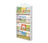 Relaxdays Étagère livres enfants Maison