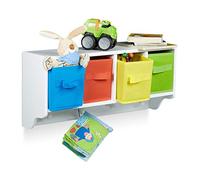 Relaxdays Etagere murale enfants ALBUS