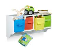 Relaxdays Etagere murale enfants ALBUS
