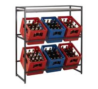 Relaxdays Étagère pour caisses de boissons