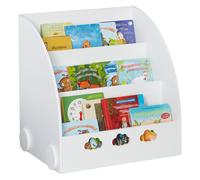 Relaxdays, Étagère pour enfant, Étagère à livres (58 x 45 x 60 cm)