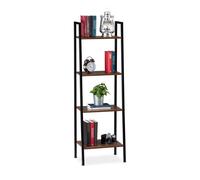 Relaxdays Etagère sur pied avec 4 étages