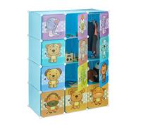 Relaxdays Étagère système de plug-in Enfants