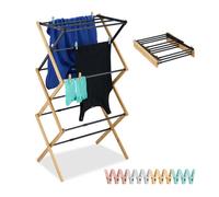 Relaxdays Étendoir à linge pliable