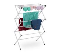 Relaxdays Étendoir à linge pliable