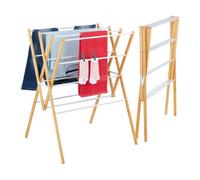Relaxdays Étendoir à linge pliable