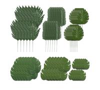 Relaxdays Feuilles de palmier artificielles