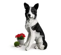 Relaxdays Figurine de jardin chien
