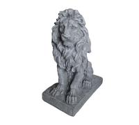 Relaxdays Figurine de lion de jardin