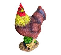 Relaxdays Figurine poule de jardin