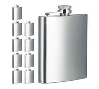 Relaxdays Flasque en lot de 10