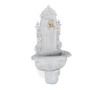 Relaxdays Fontaine murale XL style antique