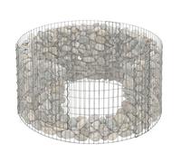 Relaxdays Gabion rond acier