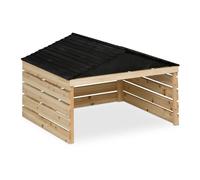 Relaxdays Garage pour robot tondeuse