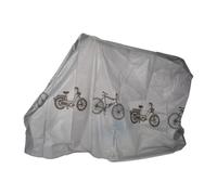 Relaxdays Garage pour vélo gris en lot de 10