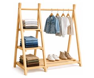 Relaxdays, Garde-robe + portant, Porte-vêtements enfants