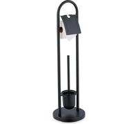 relaxdays Garniture de WC en acier inoxydable