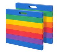 Relaxdays, genouillères de Jardin, Lot de 2, en PE, rembourrées pour Le Jardinage, Multicolores