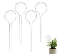 Relaxdays Globes d’arrosage en Plastique, Lot de 12, Distributeur Eau Plantes, 2 semaines, Pot Fleurs, 250 ML, Transparent